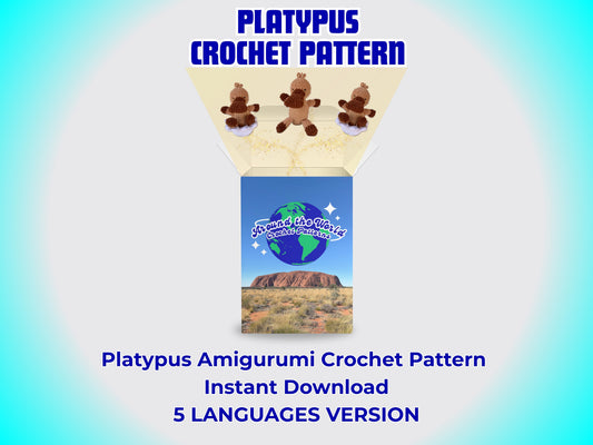 Platypus Amigurumi Crochet Pattern - Easy PDF for Beginners