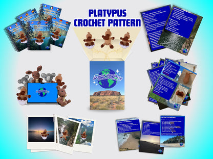 Platypus Amigurumi Crochet Pattern - Easy PDF for Beginners