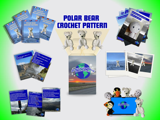 Polar Bear Amigurumi Crochet Pattern - Easy PDF for Beginners