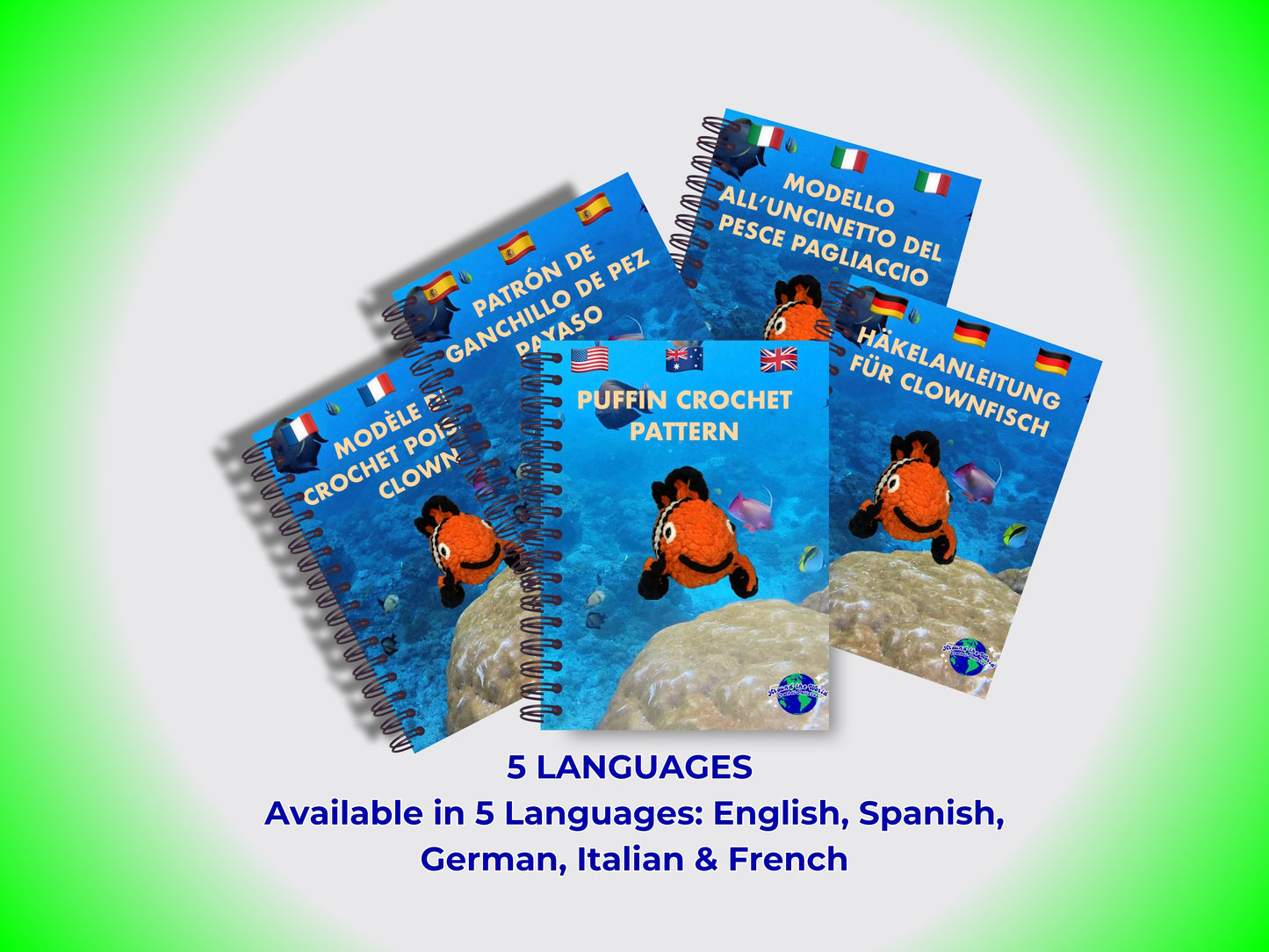 CLOWN FISH CROCHET PATTERN