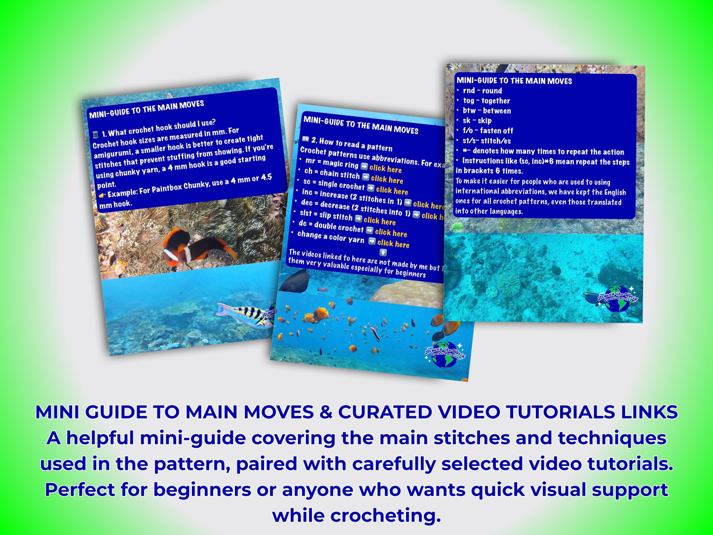 CLOWN FISH CROCHET PATTERN