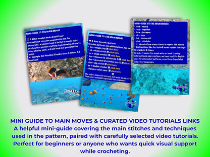 CLOWN FISH CROCHET PATTERN