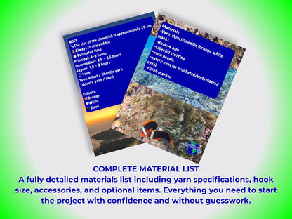 CLOWN FISH CROCHET PATTERN