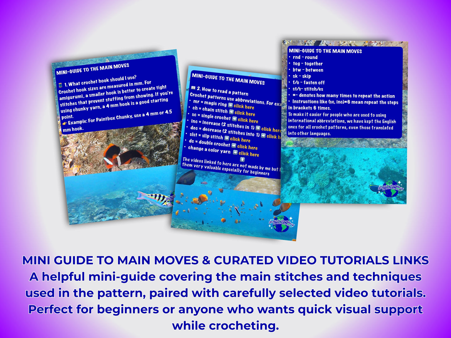 SEA TURTLE CROCHET PATTERN