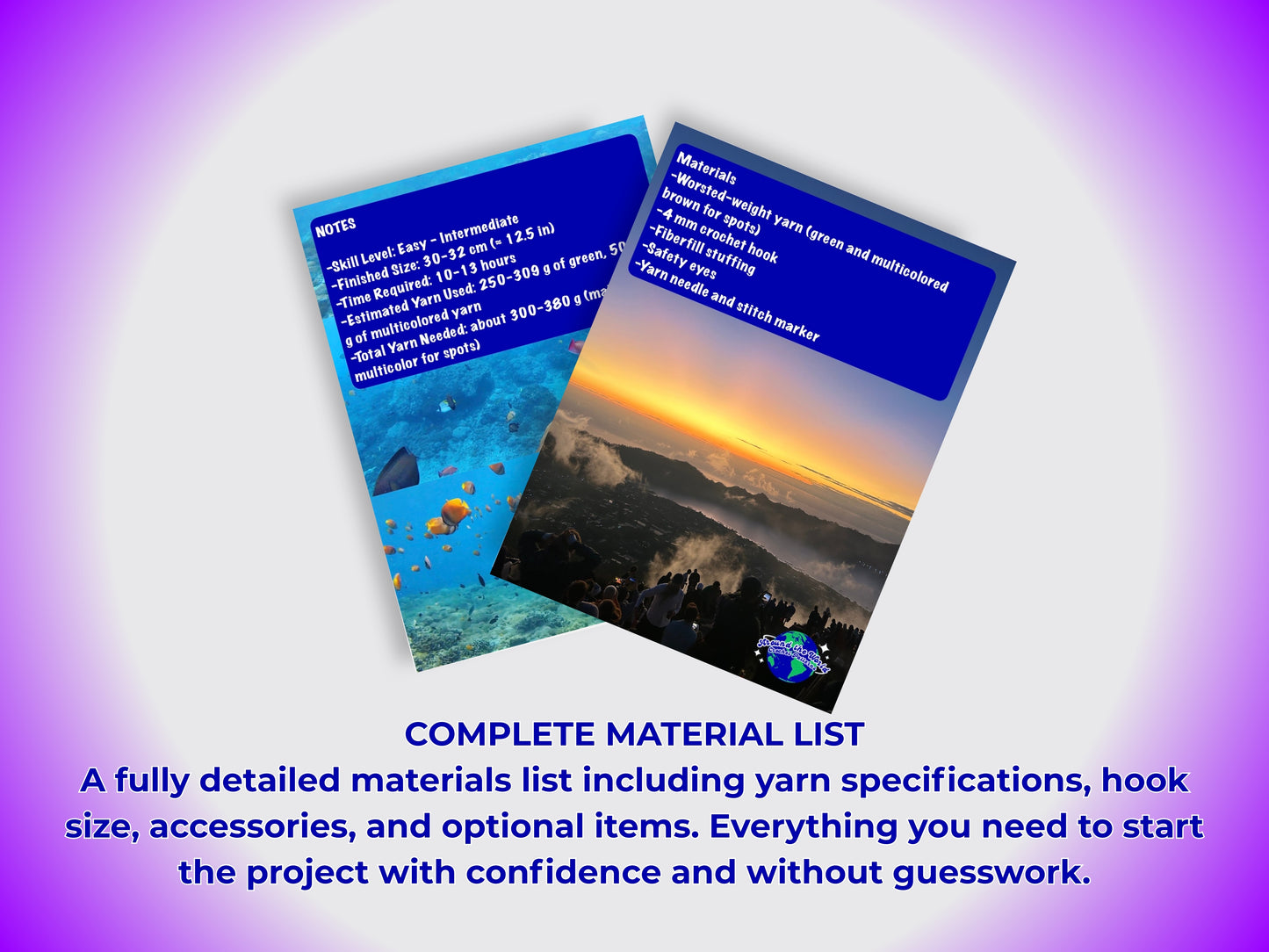 SEA TURTLE CROCHET PATTERN