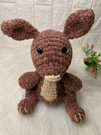 Kangaroo Amigurumi Crochet Pattern - Easy PDF for Beginners