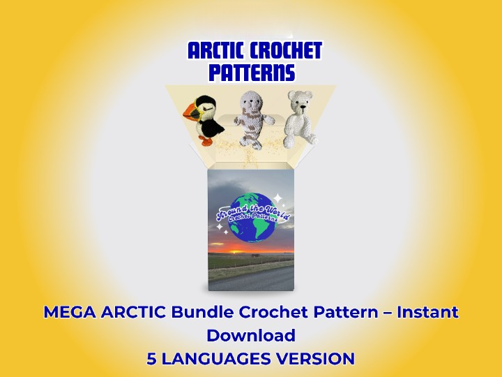 Arctic Animals Crochet Bundle - 3 Amigurumi Patterns
