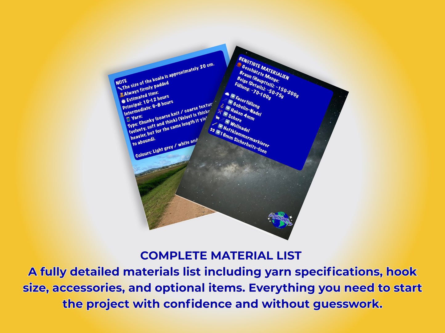 AUSTRALIAN BUNDLE 3 CROCHET PATTERNS: KANGAROO, PLATYPUS AND KOALA