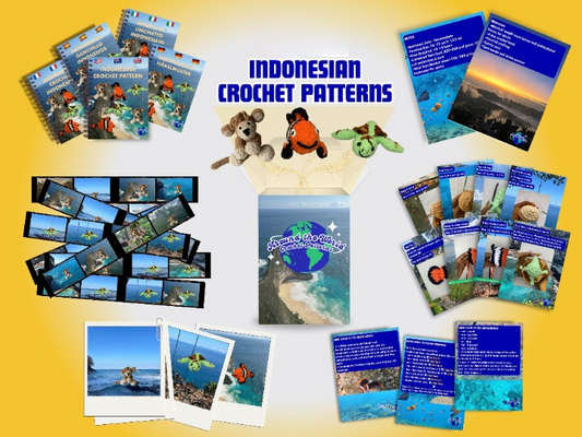 Indonesian Animals Crochet Bundle - 3 Amigurumi Patterns