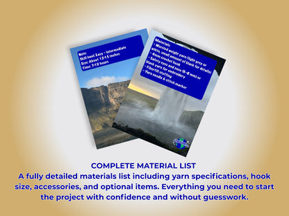 MEGA ARCTIC BUNDLE: 3 CROCHET PATTERNS: PUFFIN, POLAR BEAR AND SEAL + EBOOK Your Passport to Crochet: A Beginner’s Journey with Around the World Patterns