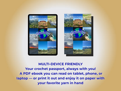 MEGA ARCTIC BUNDLE: 3 CROCHET PATTERNS: PUFFIN, POLAR BEAR AND SEAL + EBOOK Your Passport to Crochet: A Beginner’s Journey with Around the World Patterns