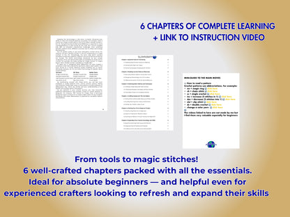 MEGA ARCTIC BUNDLE: 3 CROCHET PATTERNS: PUFFIN, POLAR BEAR AND SEAL + EBOOK Your Passport to Crochet: A Beginner’s Journey with Around the World Patterns