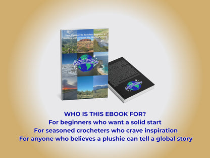 MEGA ARCTIC BUNDLE: 3 CROCHET PATTERNS: PUFFIN, POLAR BEAR AND SEAL + EBOOK Your Passport to Crochet: A Beginner’s Journey with Around the World Patterns