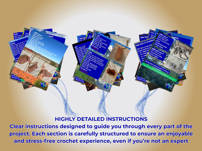 Mega Australian Crochet Bundle - 3 Patterns + Beginner's Ebook